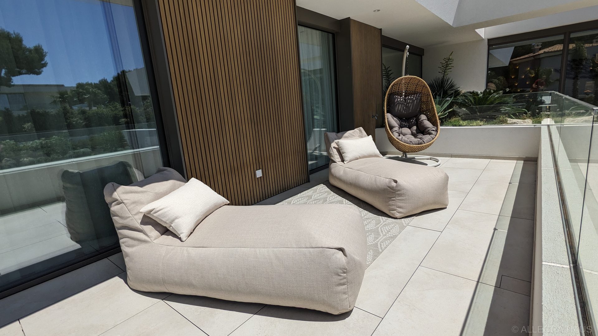 ALLEGRA Balkon Lounge Obergeschoss