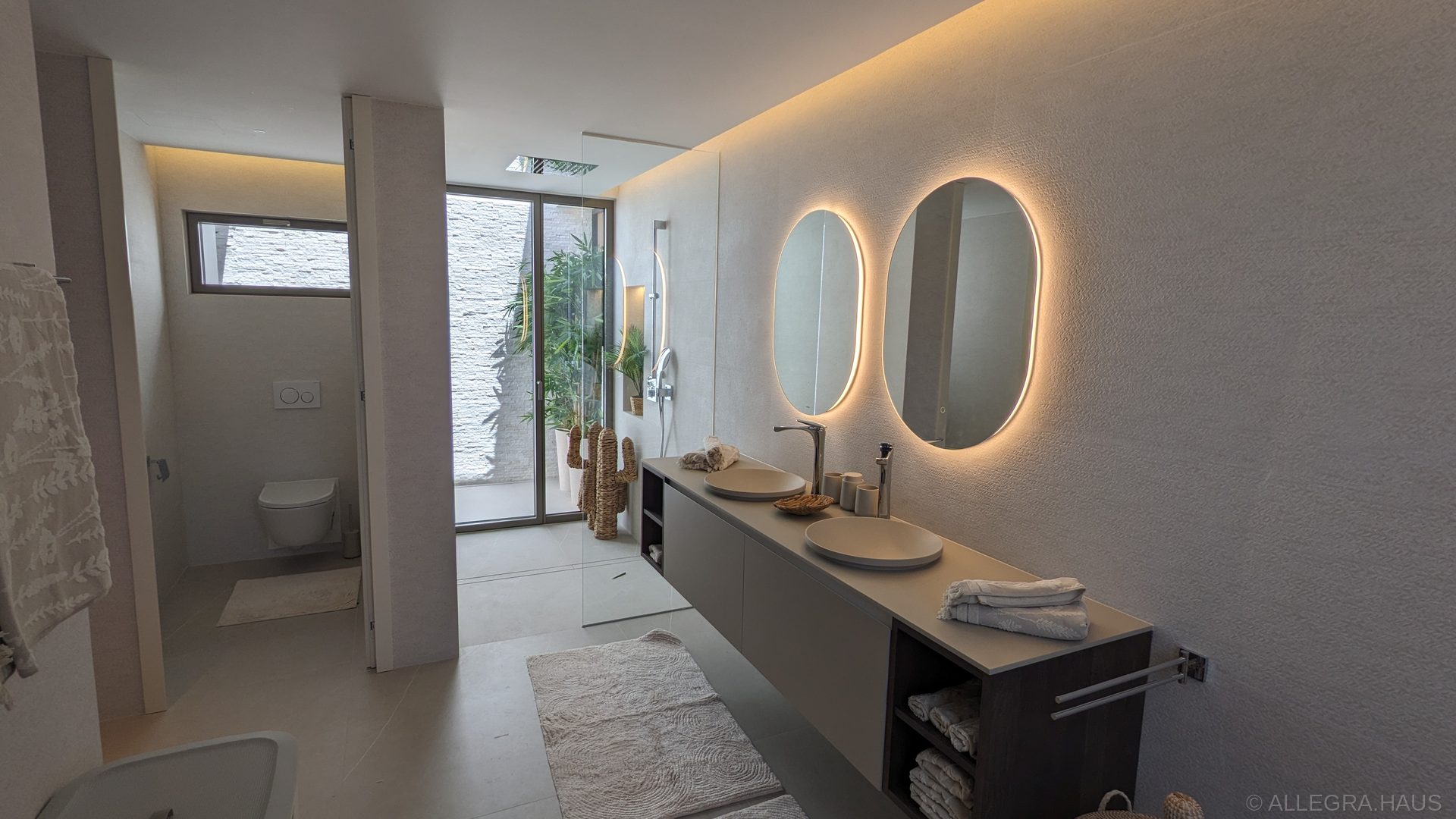 ALLEGRA Master Bad LED-Spiegel Armaturen