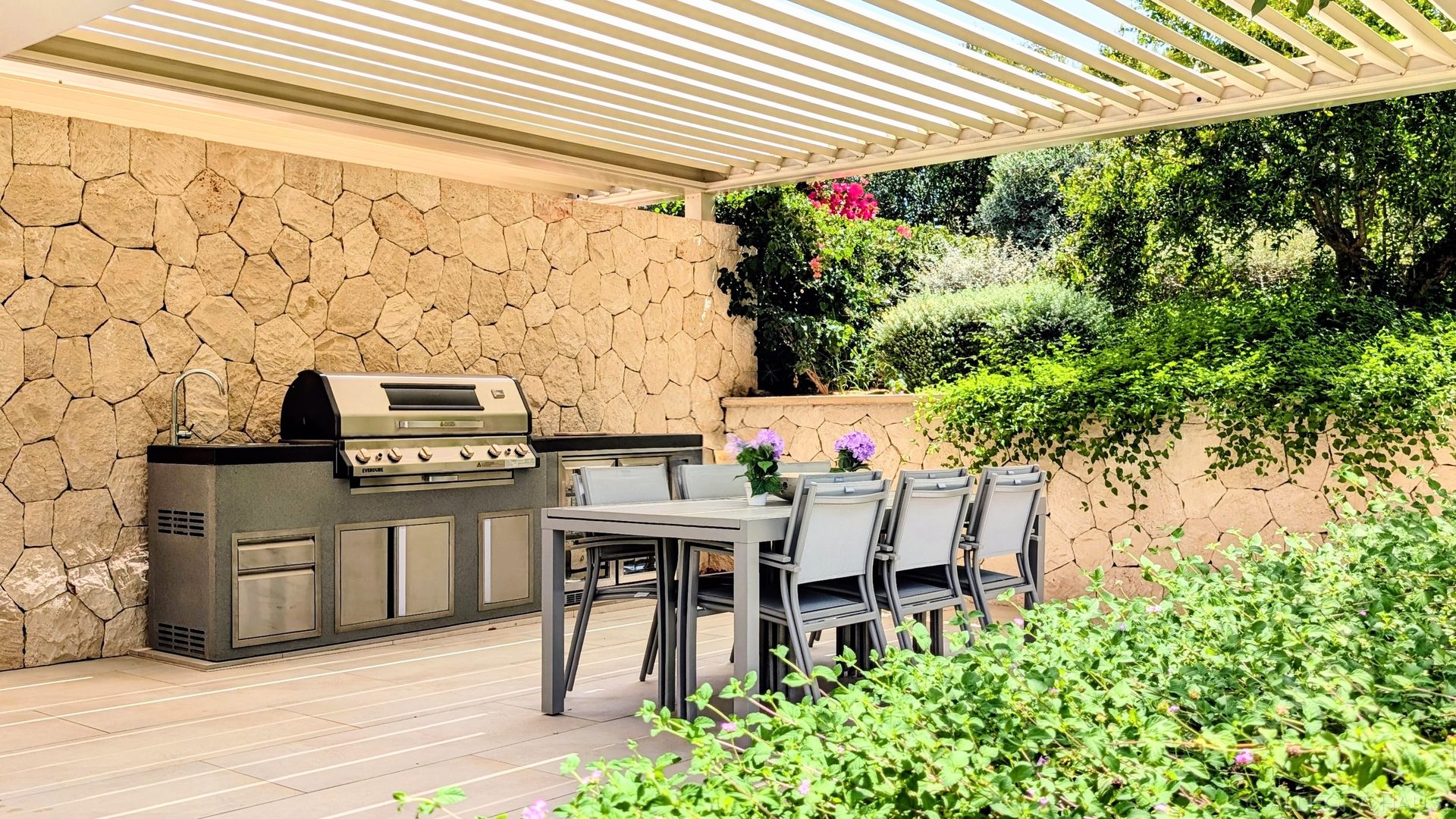 ALLEGRA Outdoor Küche Pergola